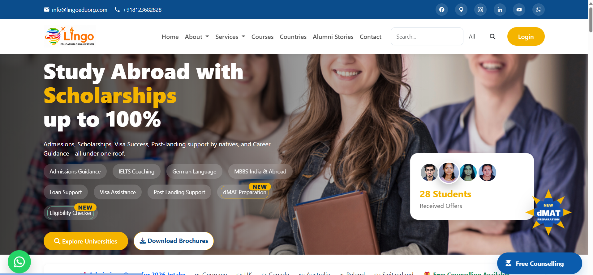 Lingo Education CRM