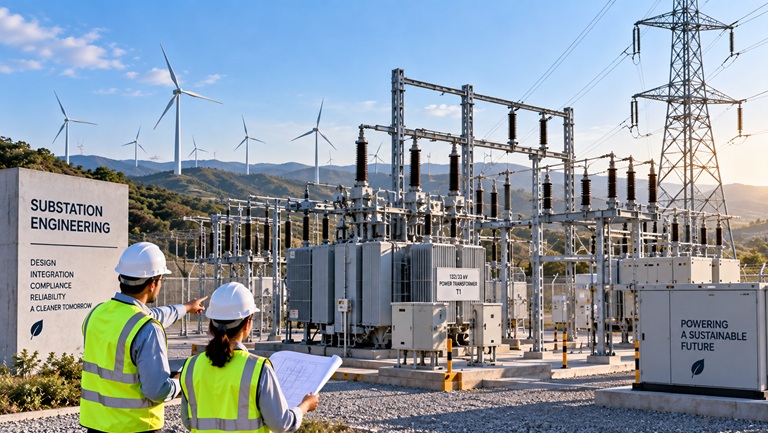 Substation engineering